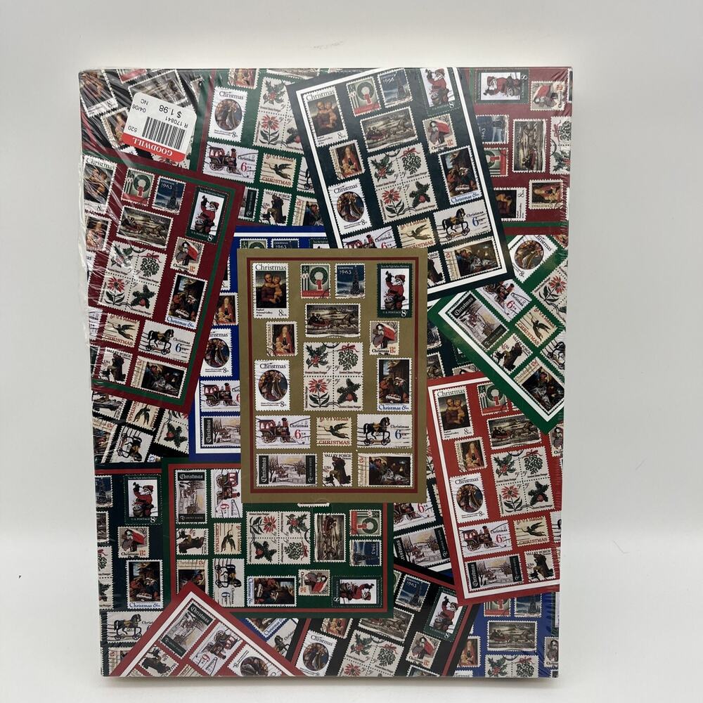 USPS Christmas Stamps "Holiday Traditions" 500 Piece Ensemble Puzzle 1997 Sealed